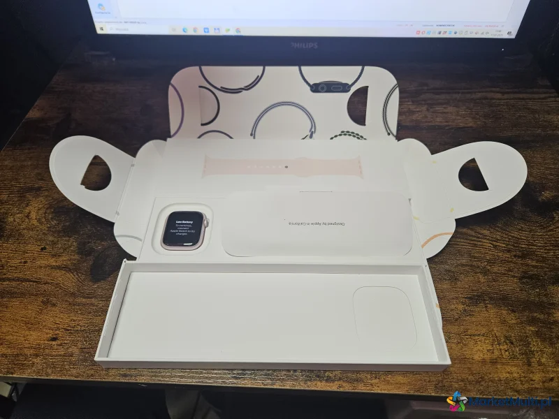 SMARTWATCH APPLE WATCH SERIES 9 41MM RÓŻOWY KOMPLET