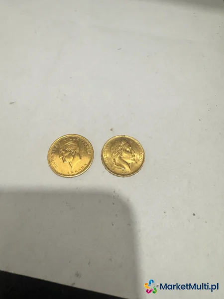 2 złote monety