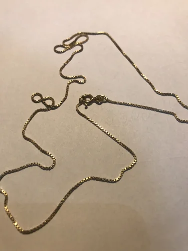 Złoty łańcuszek pr. 750 waga 4,76g