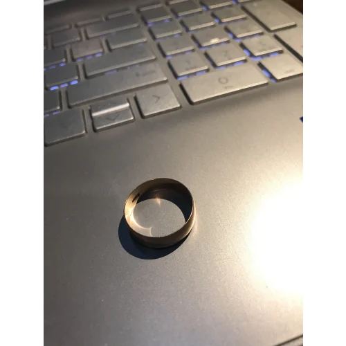 Złoty pierścionek pr. 585 waga 2.94g