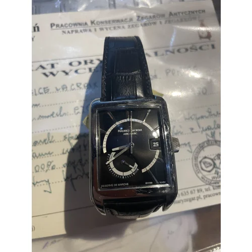 Zegarek na pasku Maurice Lacroix PONTOS PT6217, certyfikat