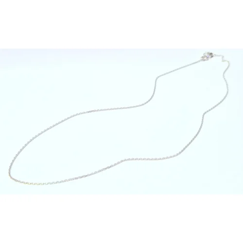 łańcuszek 585 białe złoto 1,59g